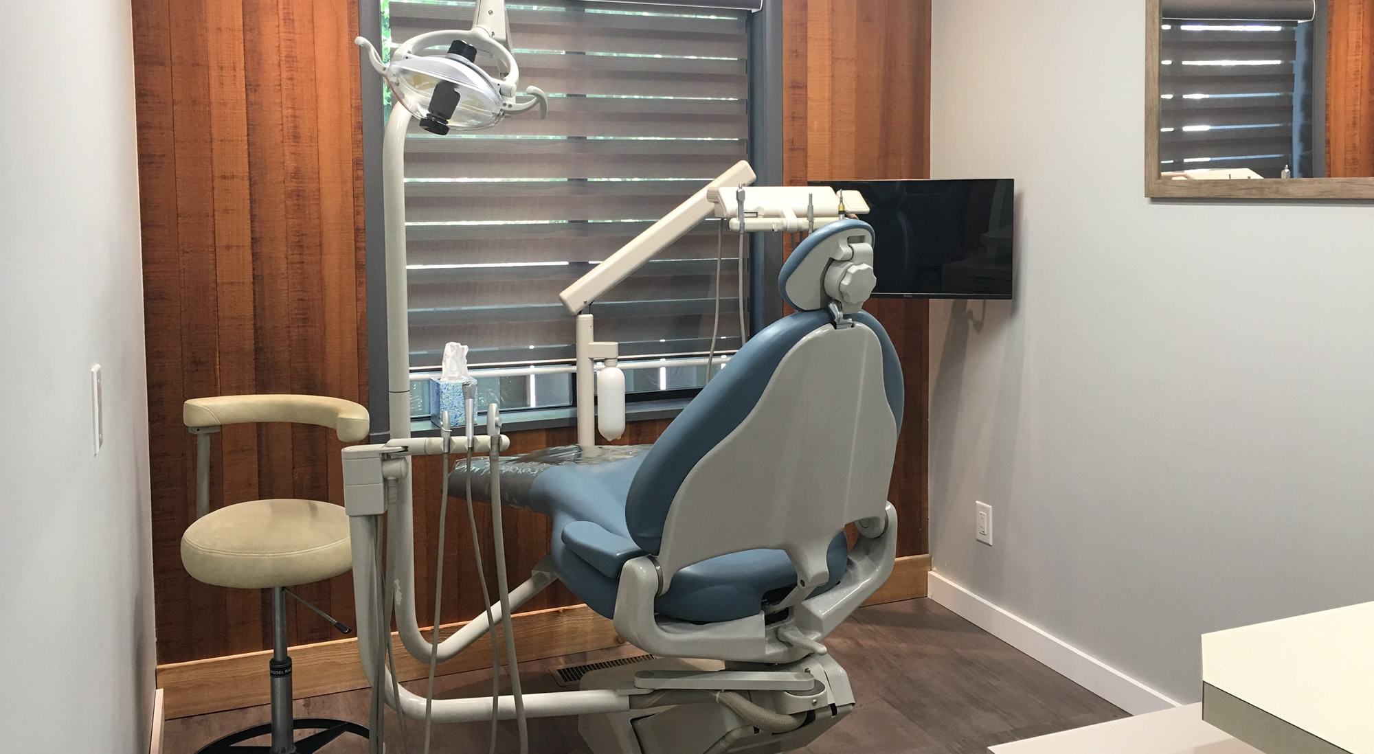 Bothell Dental Care newly remodeled medical room